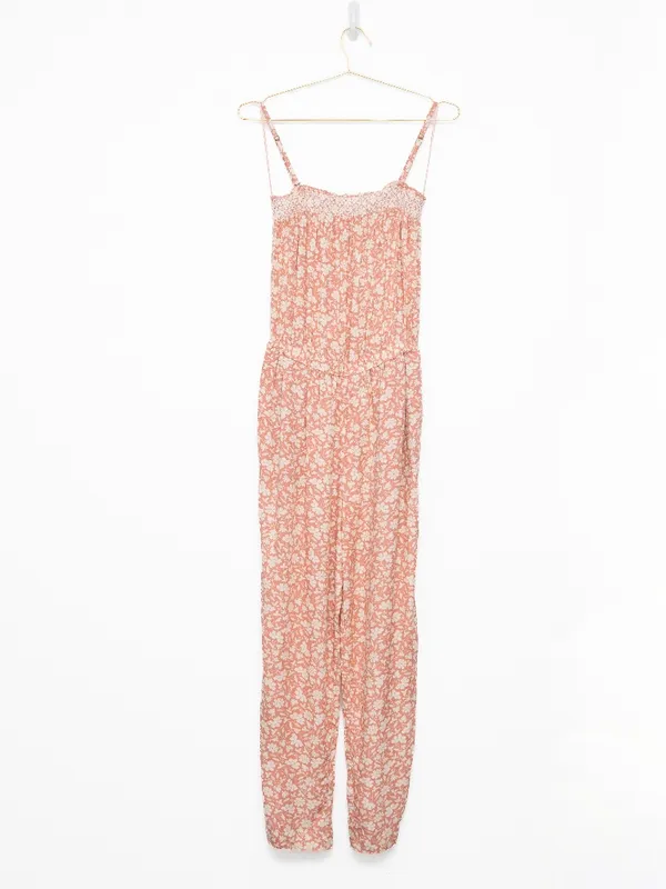 Faherty - Renata‎ Floral Spaghetti Strap Jumpsuit - Image 2
