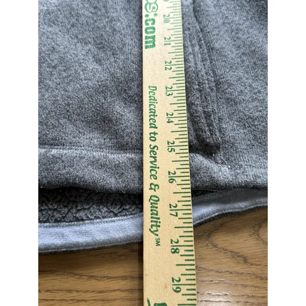The North Face Toggle Neck Hoodie Sweatshirt Gray Fleece Women Size XL Outdoor - Image 4