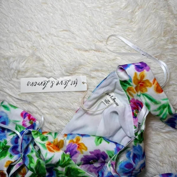 For Love and Lemons Women's Size XS Lucy Floral Mini Dress‎ NWT - Image 4