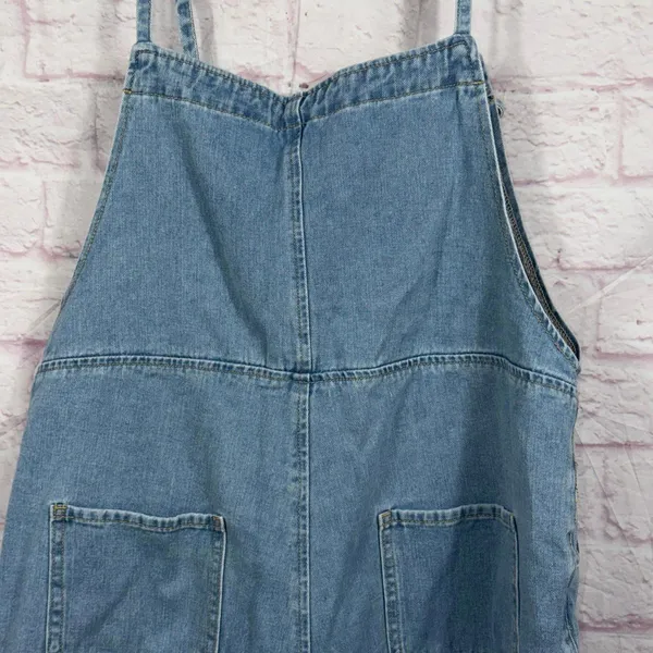 Cider Women’s Large Denim Overalls Shorts - Image 10