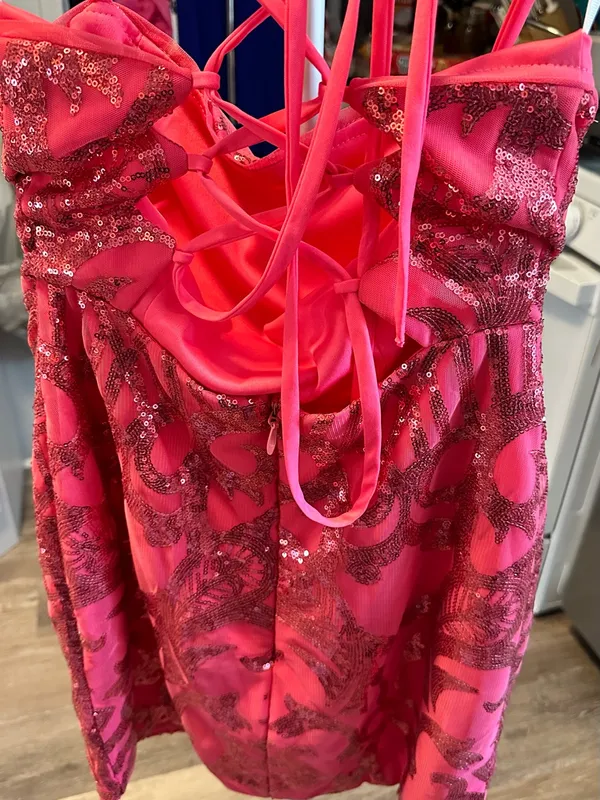 Fuschia Mini Dress NWT - Image 3