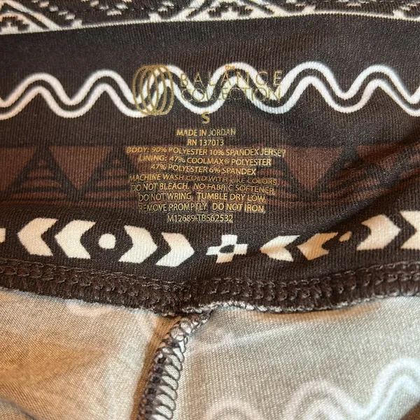 3/$15 BALANCE COLLECTION brown leggings - Image 4