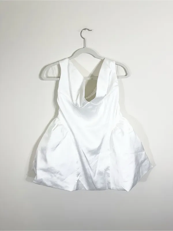 NWT Peppermayo Cavella Mini Dress White Size 8 - Image 5