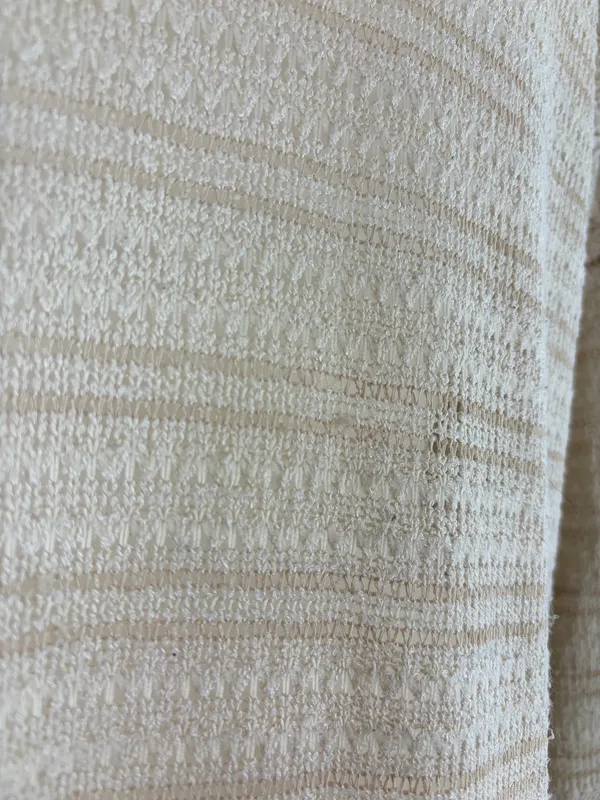 Anthropologie cream longline textured open knit duster cardigan - Image 5