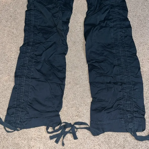 I.Am.Gia Ryder Cargo Pants Low Rise Y2K Goth Streetwear‎ Gorpcore Black XS - Image 7
