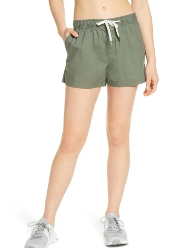 Vuori Ripstop Short Army Green Pockets Drawstring Cotton Hiking Outdoor Climb XL - Image 3