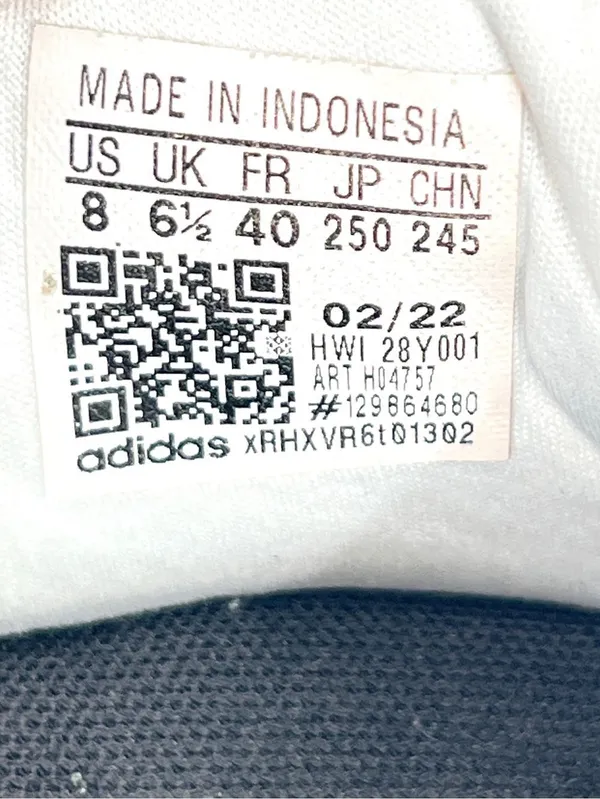 Adidas Cloudfoam Pure White Mesh Lightweight Running Sneakers Women’s 8 - Image 5