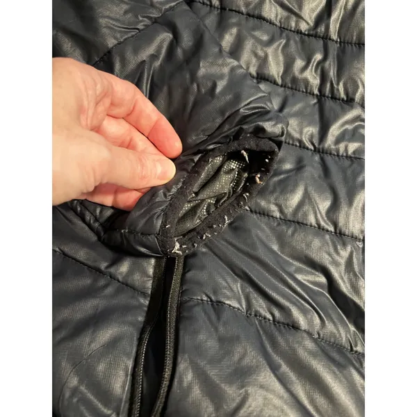 Columbia Puffer Jacket TurboDown Omni-Heat Black Quilted Women's Size M - Image 4