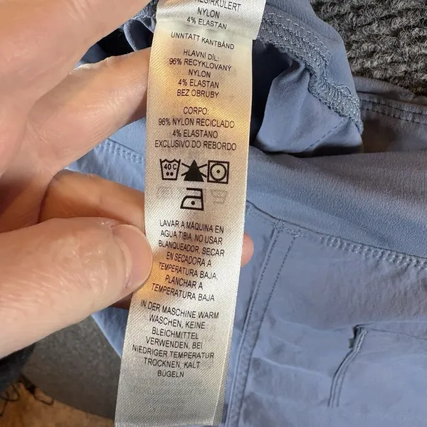 Patagonia Quandary Joggers Womens XL Blue Gray Drawstring Cargo Stretch Pant NWT - Image 9
