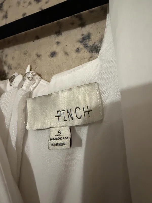 Pinch White Dress - Image 5