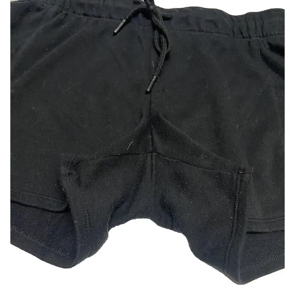Reebok Womens Shorts Sz S Black Sweatshorts Sweat‎ Athletic Gym - Image 5