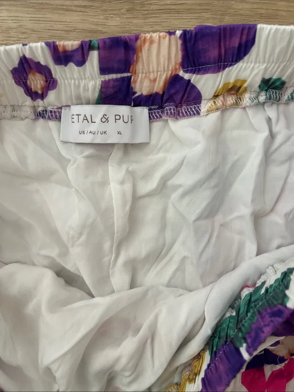 Petal & Pup Kari Halter Crop Top & Maxi Skirt, Floral, Size XL, NWOT Display - Image 12