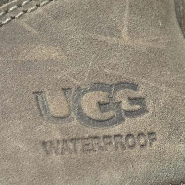 UGG Kriston Waterproof Wedge Ankle Boots Brown Suede Women’s Size 8 - Image 9