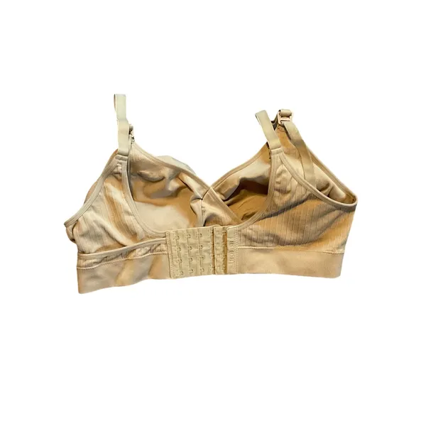 Hofish Full Bust Seamless Nursing Bra. Size Large Tan - Image 4