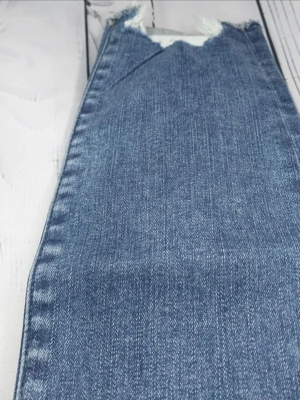 Abercrombie & Fitch Simone High-Rise Distressed Casual Ankle Skinny Jeans - Image 6