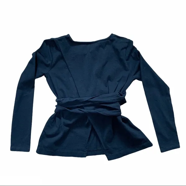 J. Crew Side Tie Belted Open Back Top - Image 5