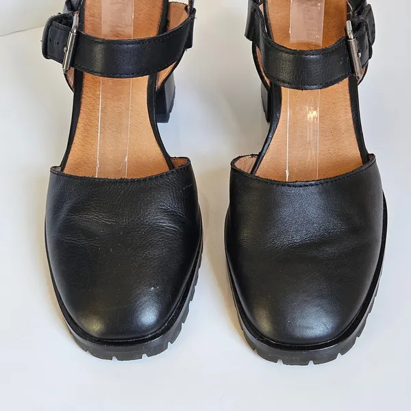 Madewell The Claudie Heeled Lugsole Mary Jane in Leather Size 8 - Image 7