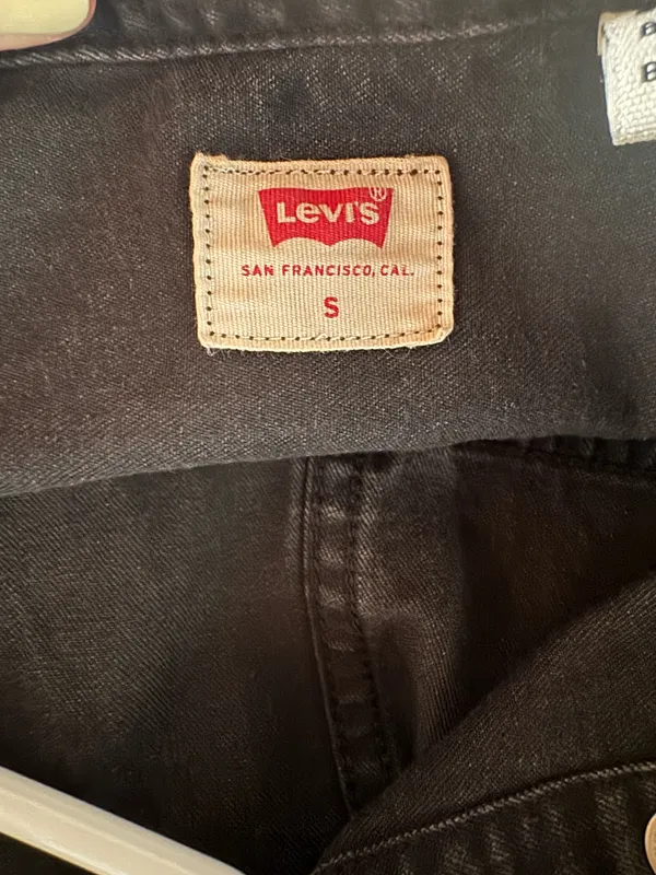 Levi’s Ellie Black Denim Jacket  - Image 5