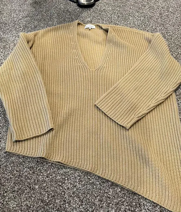 We Wore What Oversized Asymmetrical Sweater - Image 2