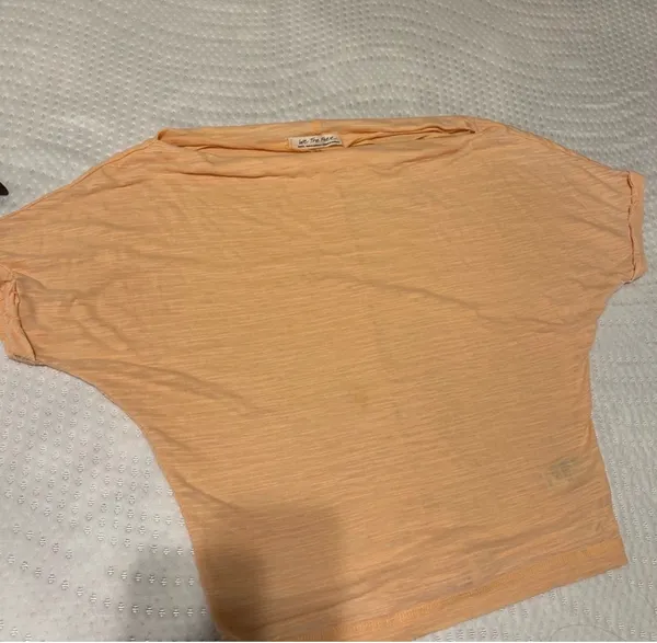 Size S light orange We the Free dolman top - Image 2