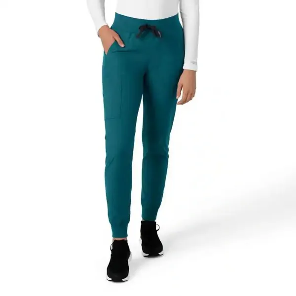 Carhartt force essentials jogger scrub pants in Caribbean blue - Image 2
