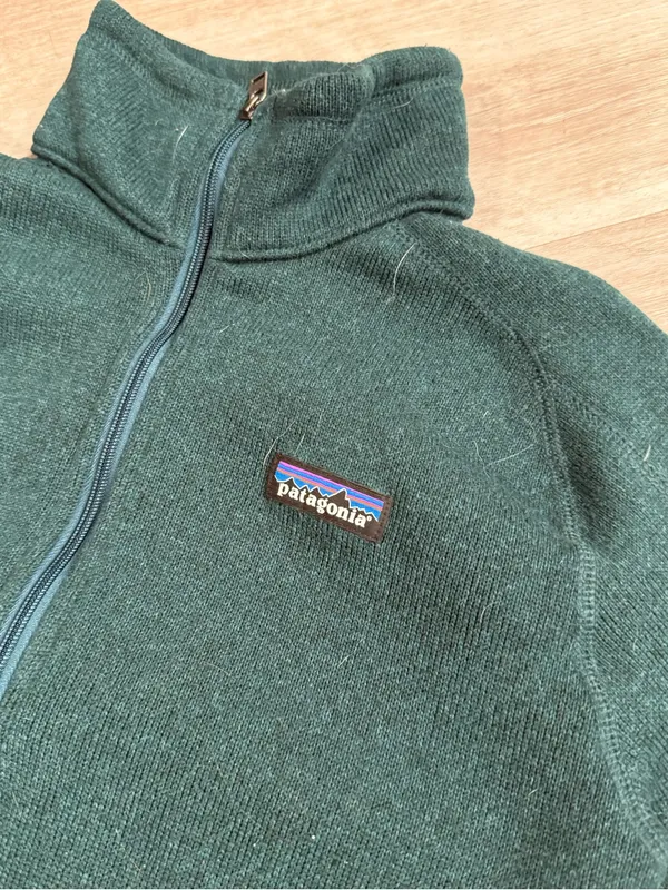 Patagonia Women's Better Sweater in Forest Green Size Large - Image 3