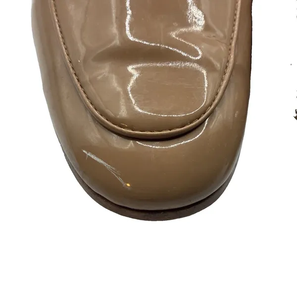 Sam Edelman Women’s Lior Loafers Tan Rosa Blush Patent Leather Size 9 - Image 4