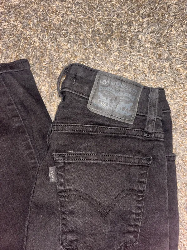 Levi’s Black Flare Jeans 726 - Image 5