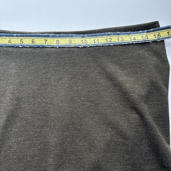 ZARA Women’s Stretchy Skirt | Trafaluc/Olive green Fall/Winter collection Large - Image 7