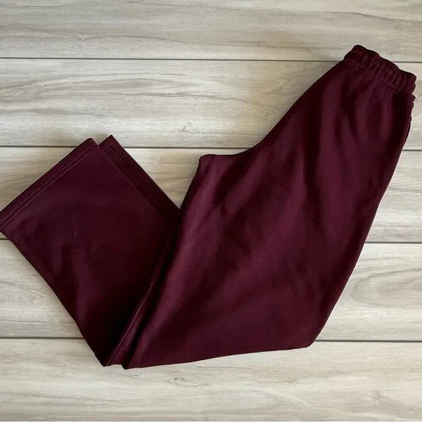 Gymshark Cosy Luxe Straight Leg Jogger Maroon XS NWT IN PACKAGE - Image 5