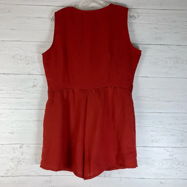 Liz Minelli sienna romper front button size XL juniors - Image 5