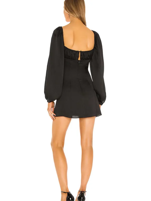 Majorelle Revolve Black Mini dress - Image 4