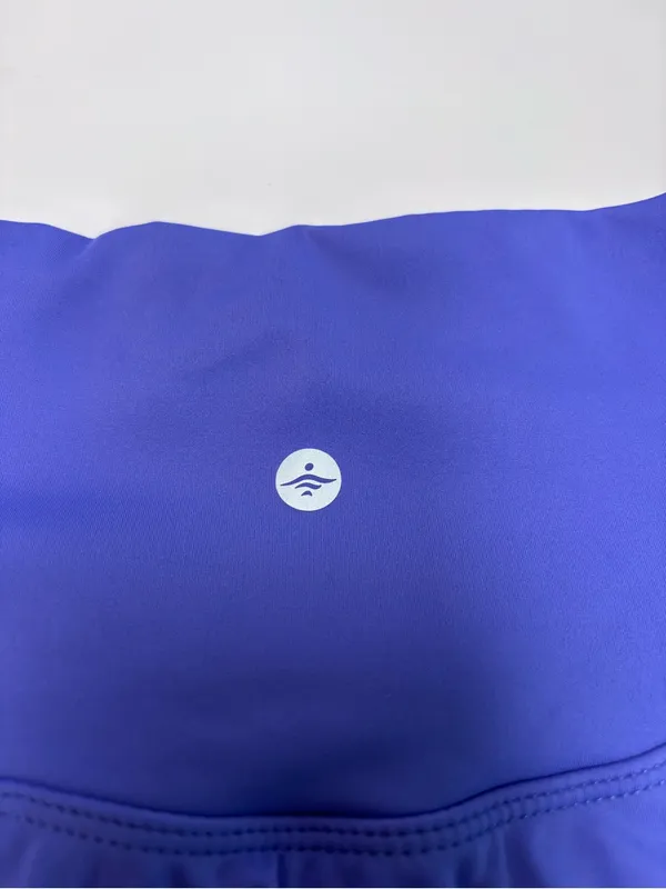 HALARA SoftlyZero Airy Crossover 2 in 1 Tennis Skirt Skort Periwinkle Color S - Image 3