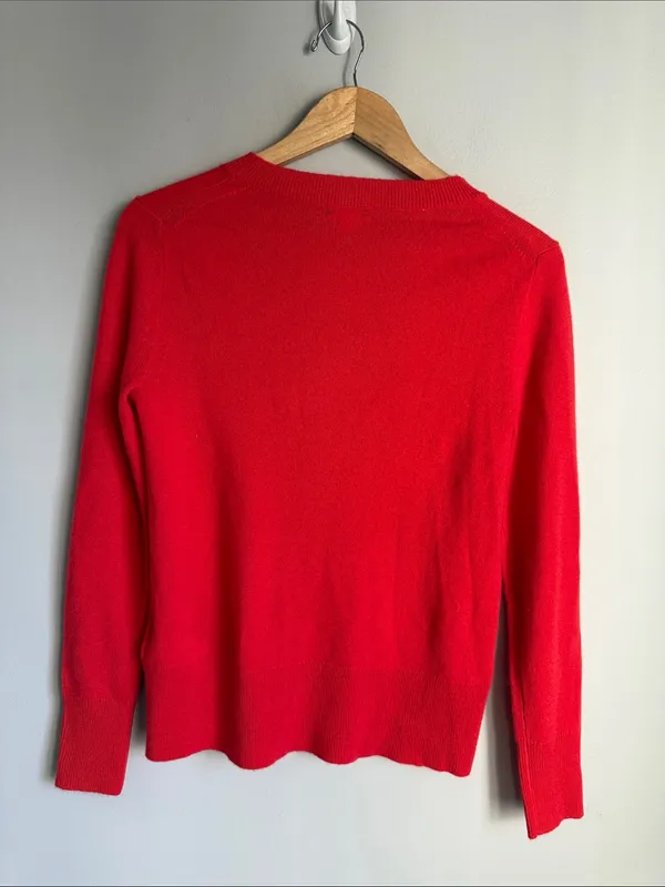 J Crew Cashmere classic-fit crewneck sweater XS - Image 3