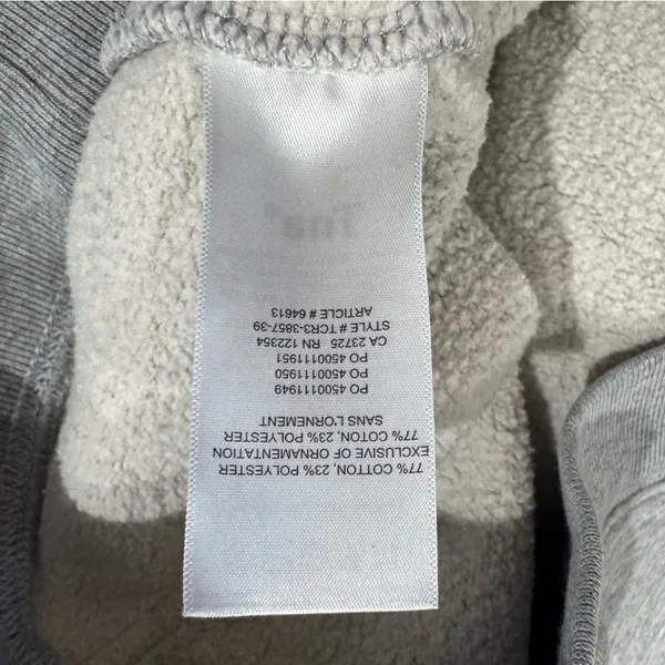 Aritzia TNA The Icon Striped Cropped Hoodie Women’s XS - Image 3