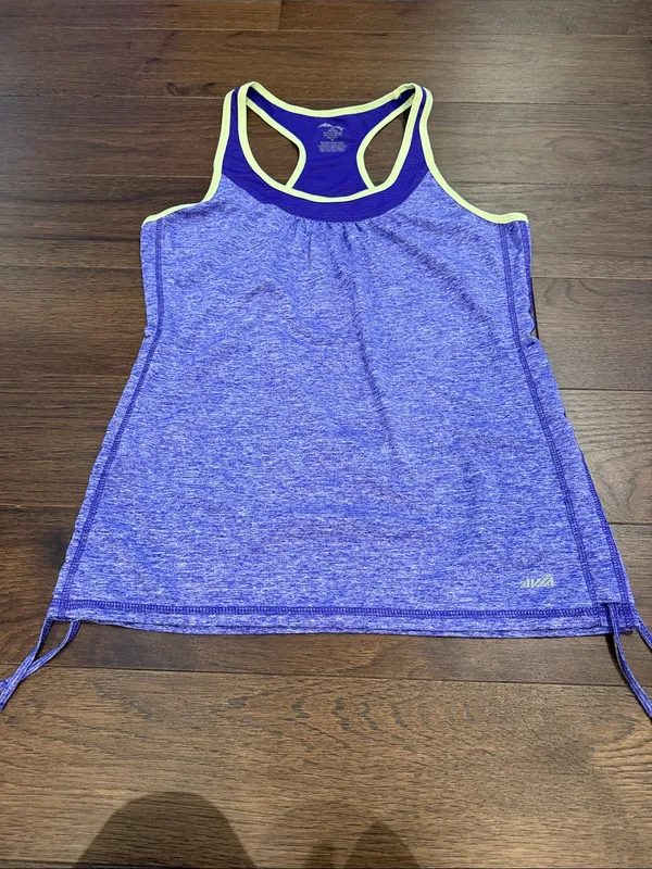 Avia Racer Back Tank Top Athletic Purple Size Medium - C3-221 - Image 4