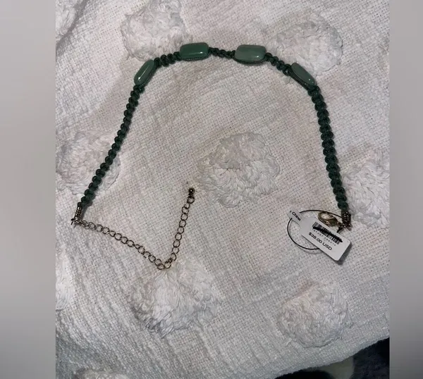 NWT Free People Sweet Carolina Choker In Green - Image 7