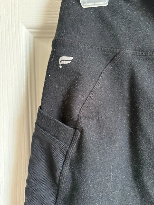 Black & White Biker Shorts  - Image 3
