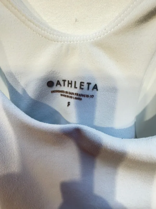 Athleta Conscious Crop Top Bra, Size Small - Image 8