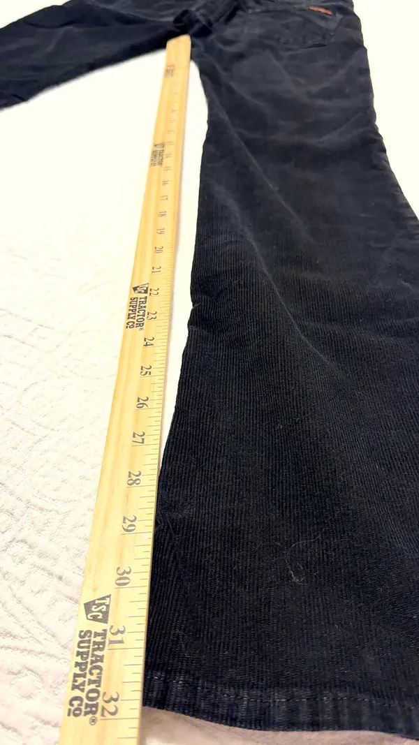 7 For All Mankind Black Flare Jeans - Image 3