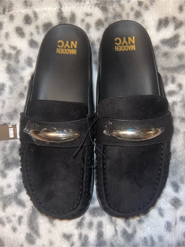 Madden NYC slip on mules Black Size 10 - Image 3