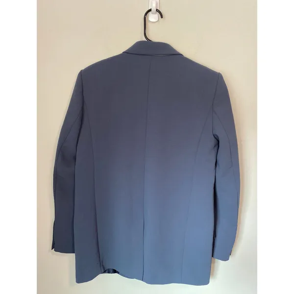 NWOT Open Edit Oversized Single Breasted Blazer Navy Blue Size XS - Image 4
