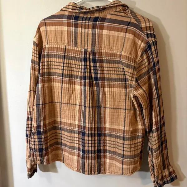 aerie flannel button up‎ Size M - Image 3