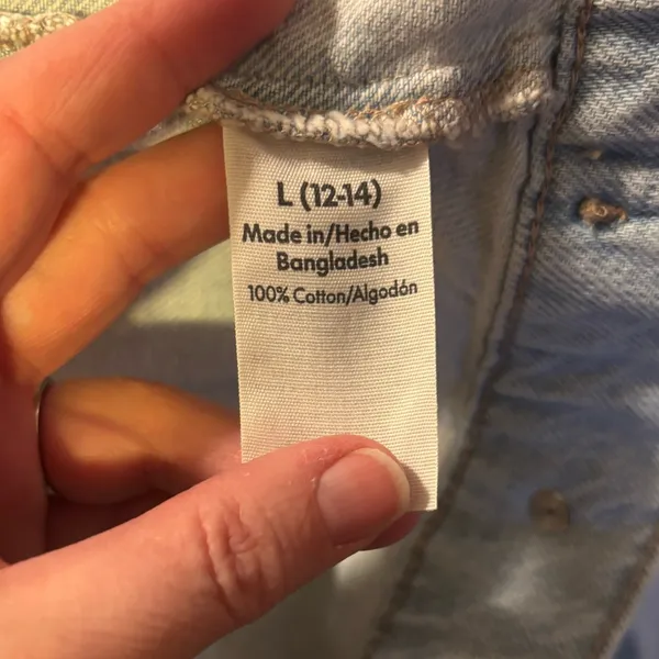NWT women’s Denim Jacket sz L 12/14 - Image 4
