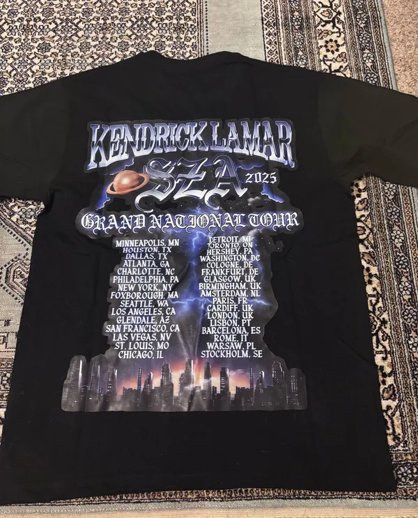 Kendrick & SZA tour merch shirt - Image 2