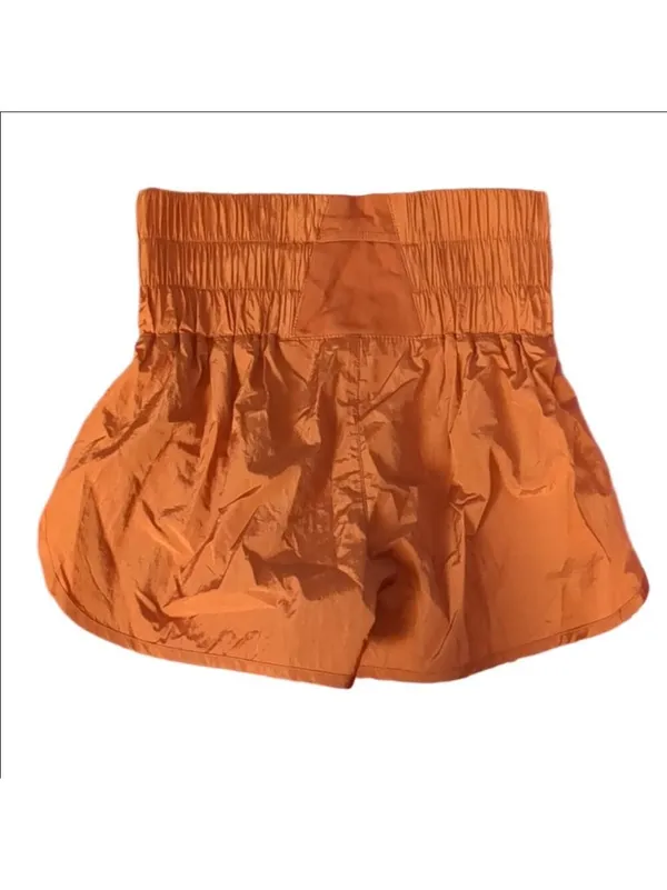 Free people red earth cognac shorts size small - Image 6