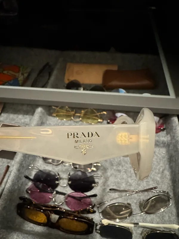 Prada sunglasses ivory - Image 3