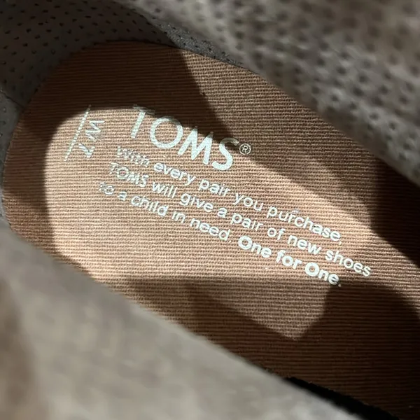 Toms Tan Lunata Suede Lace-Up Heeled Booties Size 7 - Image 12