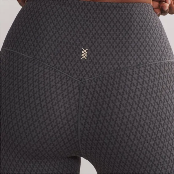 Rhone Revive 7/8 Leggings XS Printed Asphalt/Black - Image 5