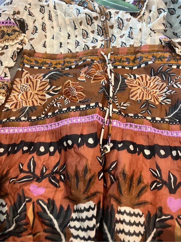 NWT Farm Rio Ainika Floral Ruffled Mini Dress - Image 13